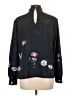 Ted Baker London 100% Polyester Black Long Sleeve Blouse Size 10 (4) - photo 2