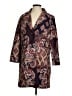 Chico's 100% Polyester Paisley Brown Trenchcoat Size Sm (0) - photo 1