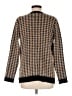 Tahari Houndstooth Brown Cardigan Size M - photo 2