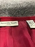 Amanda Smith 100% Polyester Solid Burgundy Formal Skirt Size 8 - photo 4
