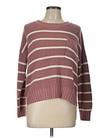 Pink Rose Pullover Sweater (view 1)