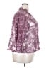 Alex Evenings 100% Polyester Purple Blazer Size 18 - photo 4