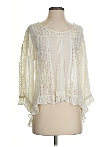 World Market 3/4 Sleeve Blouse (view 1)