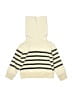 7 For All Mankind Ivory Pullover Hoodie Size 2T - photo 2