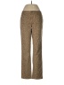 Chaps Animal Print Brown Casual Pants Size 8 - photo 1
