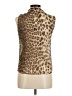 Talbots 100% Silk Brown Sleeveless Silk Top Size 8 (petite) - photo 2