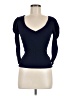 Express Blue 3/4 Sleeve Top Size M - photo 1