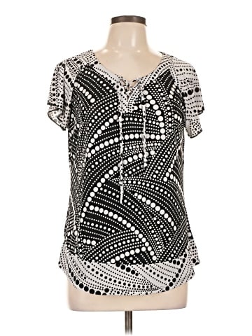 Diana Belle Short Sleeve Blouse (view 1)