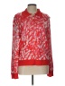St. John 100% Viscose Print Red Track Jacket Size L - photo 1