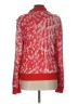 St. John 100% Viscose Print Red Track Jacket Size L - photo 2