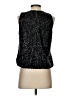 7 For All Mankind 100% Polyester Black Sleeveless Blouse Size S - photo 2