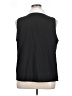 Shein Curve Color Block Black Sleeveless Button-Down Shirt Size 16 Plus (2) - photo 2