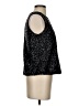 7 For All Mankind 100% Polyester Black Sleeveless Blouse Size S - photo 4
