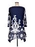 White Mark Blue Casual Dress Size 1X - photo 2
