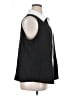 Shein Curve Color Block Black Sleeveless Button-Down Shirt Size 16 Plus (2) - photo 4