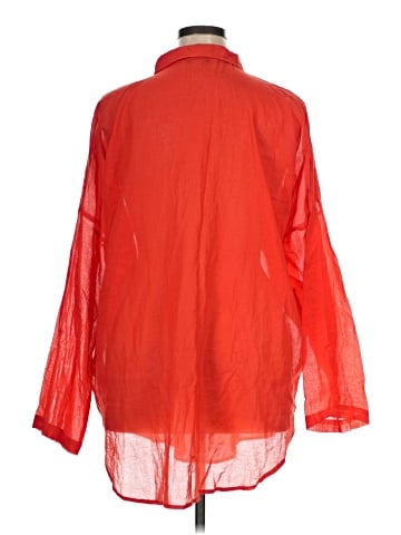 Primark 3/4 Sleeve Button-Down Shirt (view 2)