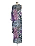 IMAN 100% Polyester Purple Casual Dress Size M - photo 2