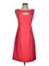 DressBarn Solid Red Cocktail Dress Size 4 - photo 1
