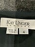 Kay Unger Solid Black Formal Skirt Size 4 - photo 4