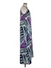 IMAN 100% Polyester Purple Casual Dress Size M - photo 4