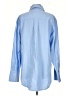Gap 100% Cotton Chevron-herringbone Blue Long Sleeve Button-Down Shirt Size S (tall) - photo 2