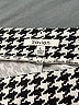 Savion Houndstooth Black Casual Pants Size L - photo 7