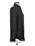 Equipment 100% Polyester Stars Black Long Sleeve Blouse Size S - photo 4