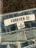 Forever 21 Hearts Silver Jeans Size 6 - photo 7