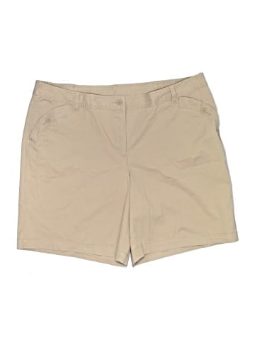 Just My Size Khaki Shorts (view 1)