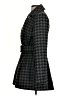 Kenneth Cole New York 100% Polyester Houndstooth Black Coat Size S - photo 5
