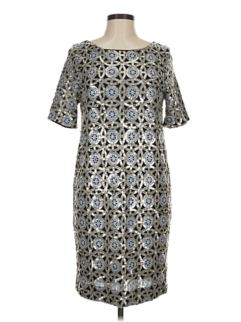 Pre-owned The Limited Casual Dress In Gray