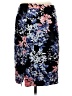 Talbots Floral Black Casual Skirt Size 6 - photo 2