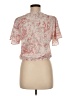 ASTR The Label 100% Polyester Pink Short Sleeve Blouse Size M - photo 2