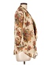 Love on a Hanger 100% Polyester Tan 3/4 Sleeve Blouse Size L - photo 4