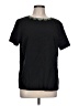 Leyla Black Short Sleeve Top Size L - photo 1