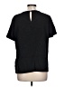 Leyla Black Short Sleeve Top Size L - photo 2