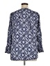 Lucky Brand Blue 3/4 Sleeve Blouse Size XL - photo 2