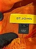 St. John Yellow Label Orange Raincoat Size 12 - photo 6