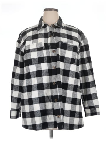 Lane Bryant Long Sleeve Button-Down Shirt (view 1)