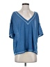 Unbranded 100% Polyester Blue Short Sleeve T-Shirt Size S - photo 1
