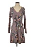 Nine Britton Floral Gray Casual Dress Size S - photo 1