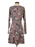 Nine Britton Floral Gray Casual Dress Size S - photo 2
