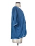 Unbranded 100% Polyester Blue Short Sleeve T-Shirt Size S - photo 4