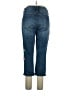 Melissa McCarthy Seven7 Floral Blue Jeans Size 14 - photo 2