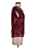 Unbranded 100% Polyester Burgundy Short Sleeve Top Size S - photo 4