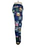 Lularoe Graphic Blue Leggings Size 1X (Tall & Curvy) - photo 4