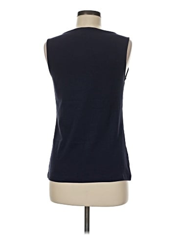 Fair Indigo Sleeveless T-Shirt (view 2)
