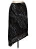 Syrup Metallic Black Silver Formal Skirt Size L - photo 1