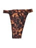 PrettyLittleThing Tie-dye Brown Swimsuit Bottoms Size 4 - photo 1