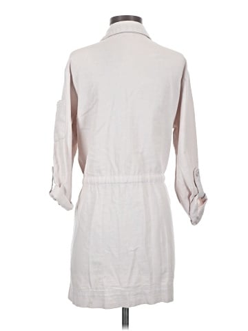Monrow 3/4 Sleeve Button-Down Shirt (view 2)